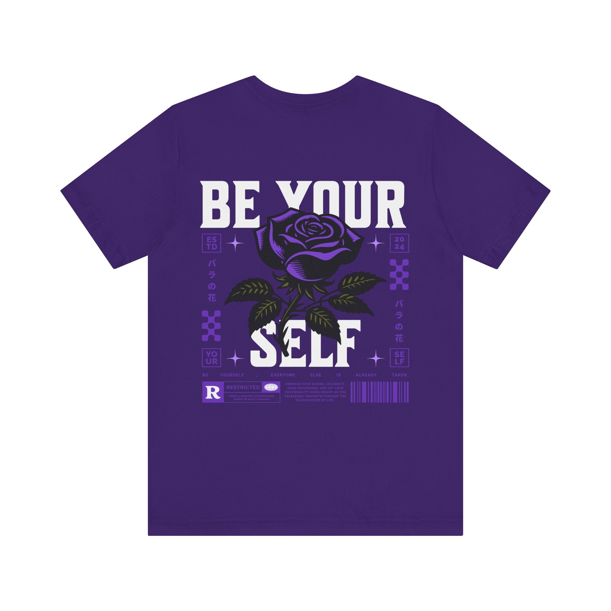 Be Yourself Rose Unisex Graphic Tee