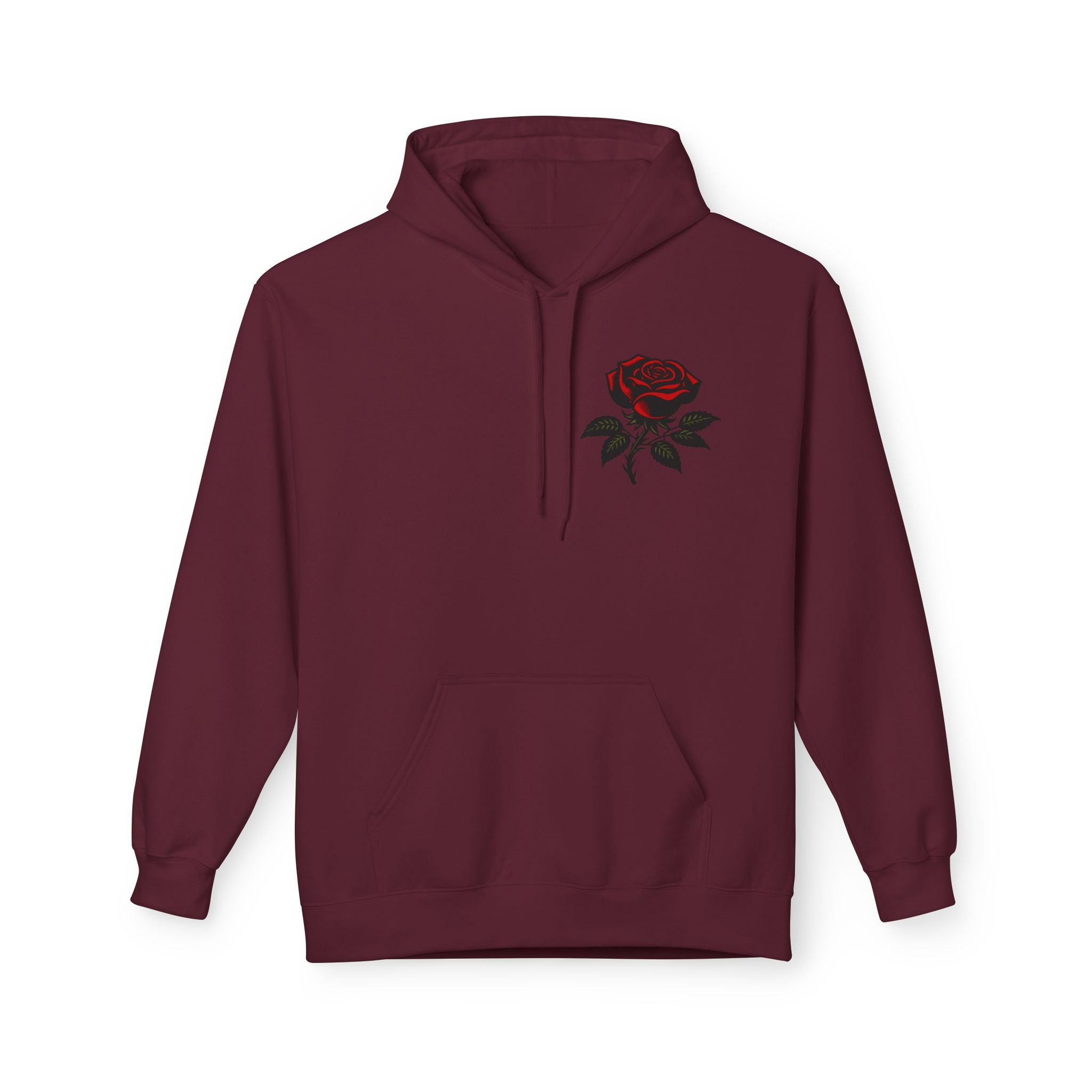 Be Yourself Red Rose Unisex Hoodie