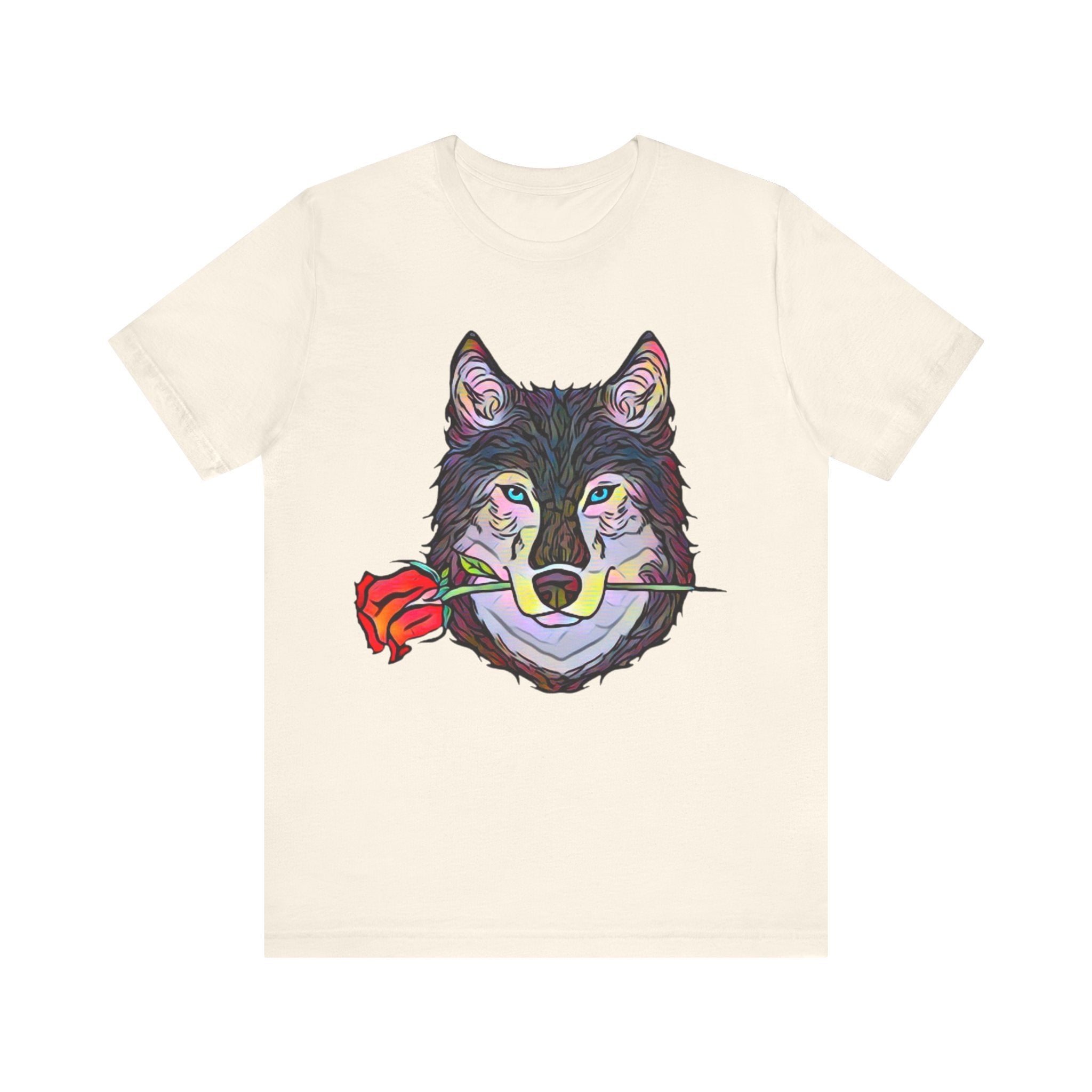 Abstract Inspired Wolf Graphic Tee