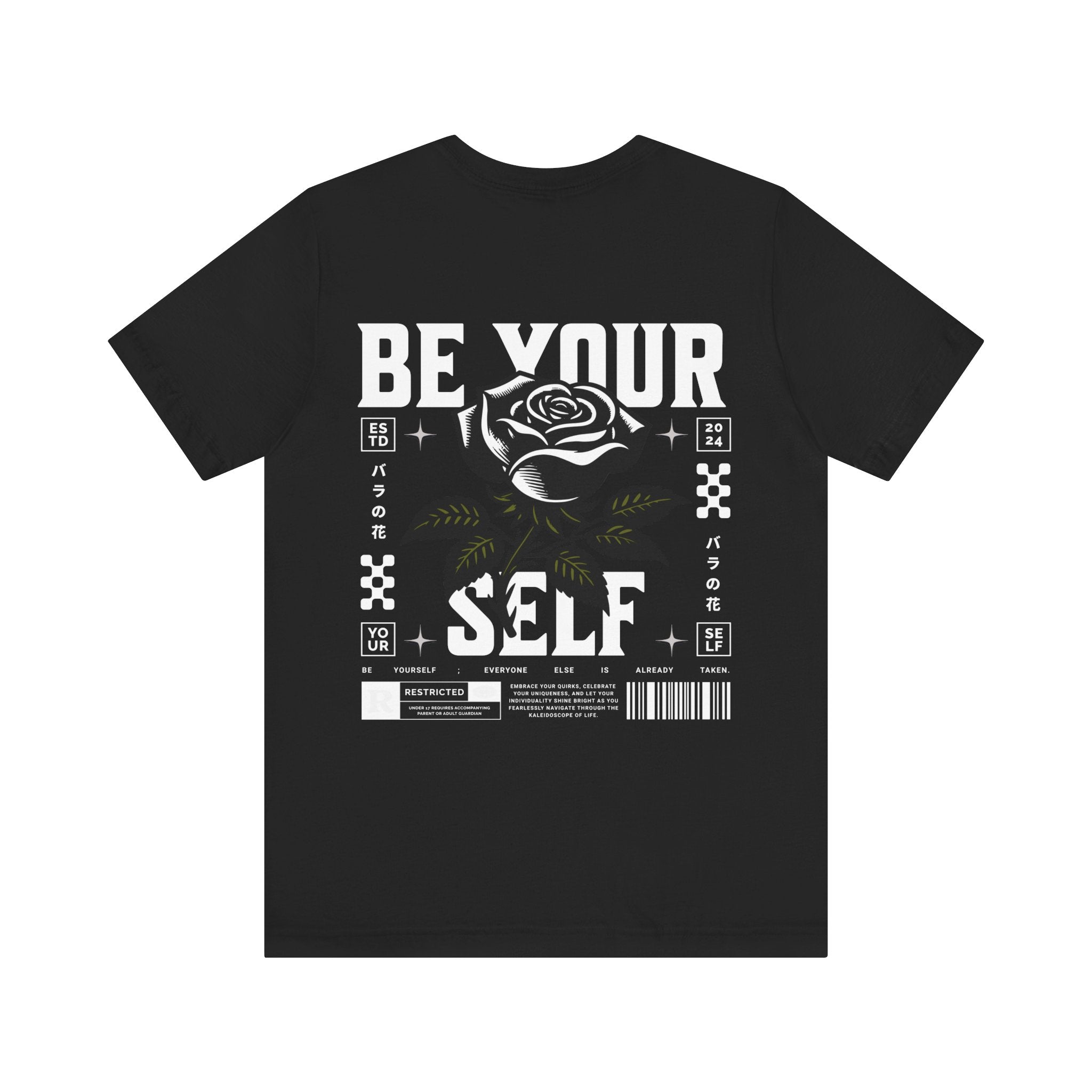 Be Yourself Rose Unisex Graphic Tee